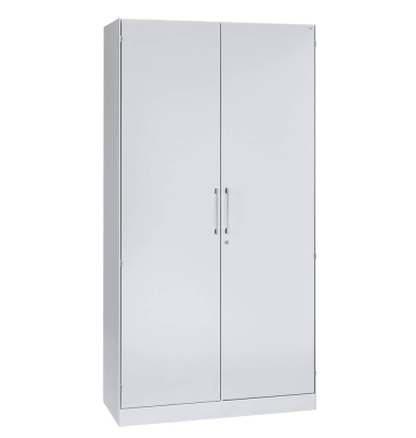 Stahlschrank C 3000 Asisto 141002-000 S10239 verkehrsweiß 100,0 x 43,5 x 198,0 cm, aufgebaut